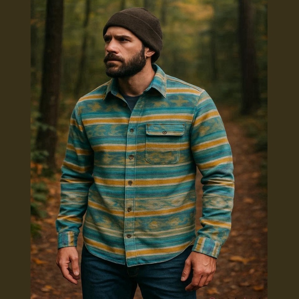 EDDIE BAUER Fleece Shacket button up Mens size XL